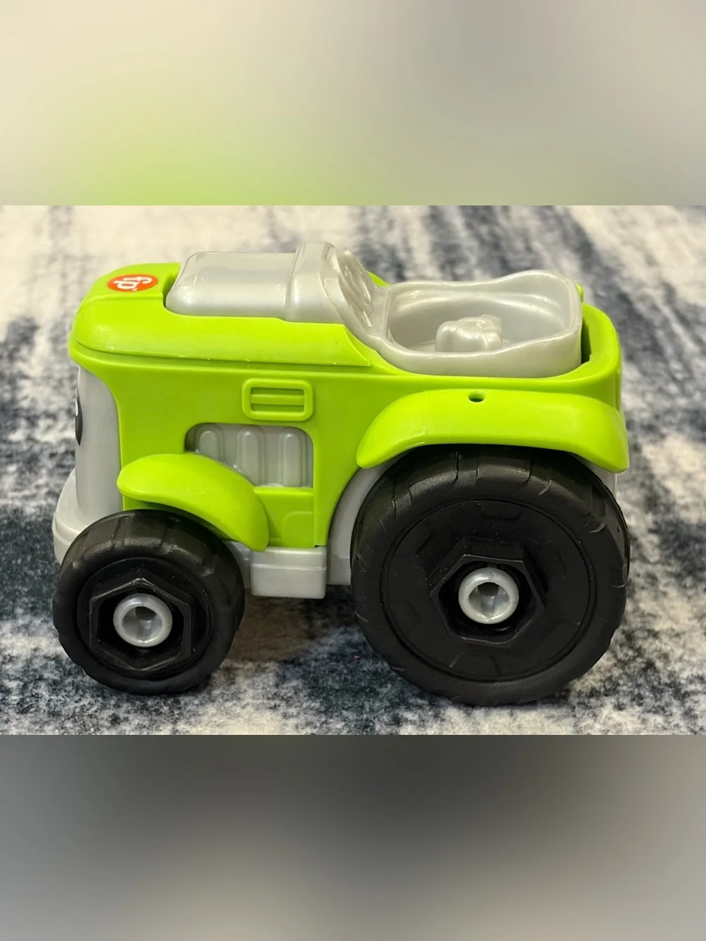 Fisher-Price Little People Green Tractor Smiling Toy 2023